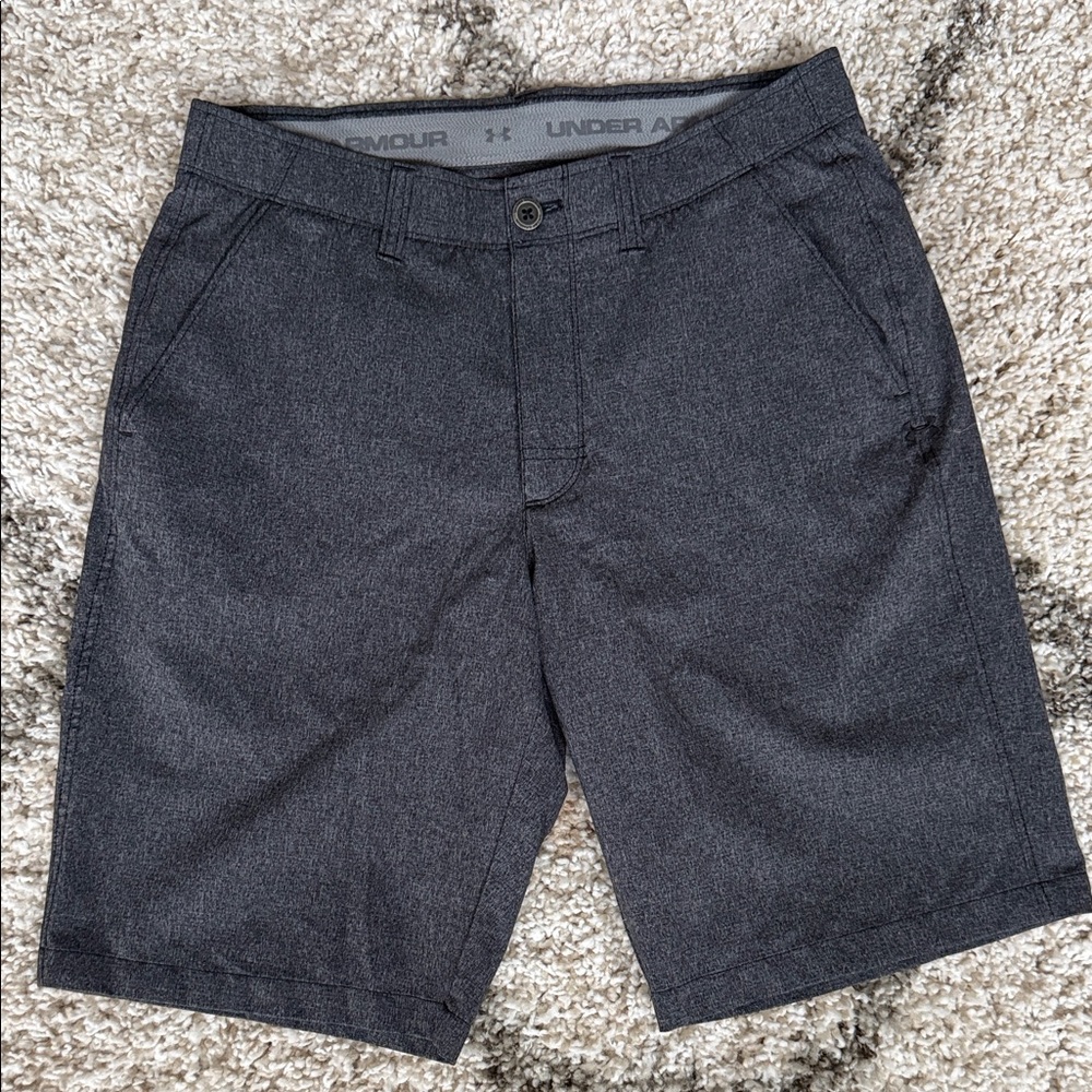 Under Armour Men's Charcoal Match Play Shorts Size 32